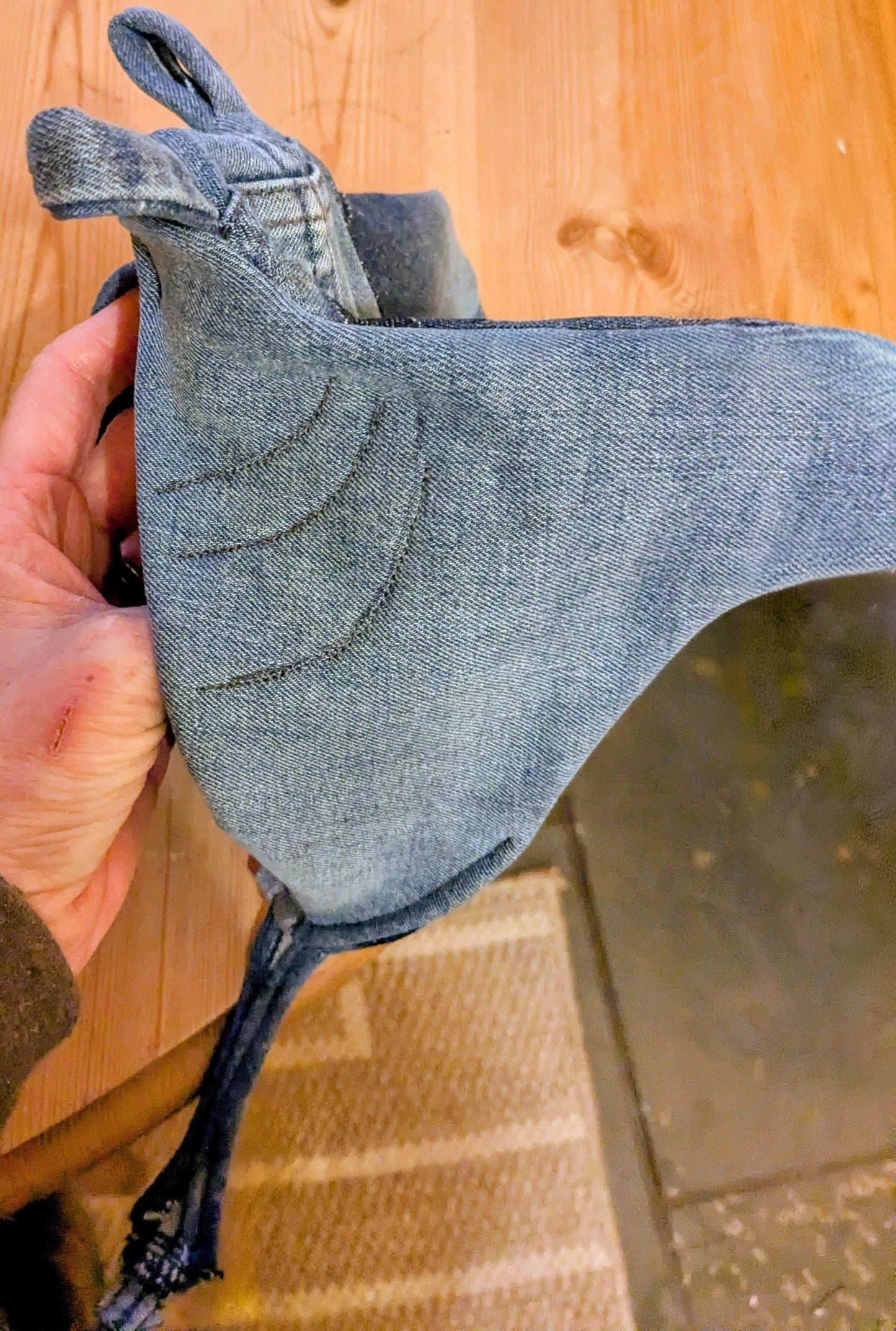 Manta Ray pot holder/oven glove