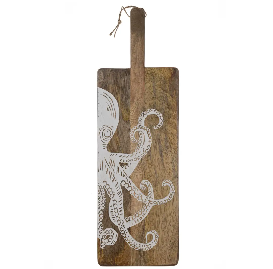 Etched octopus board